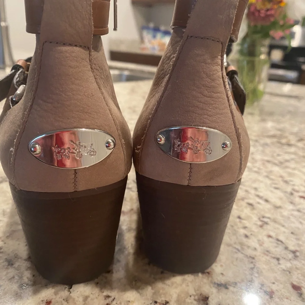 Brand New Coach Pauline Ankle Boots - Picture 2 of 4